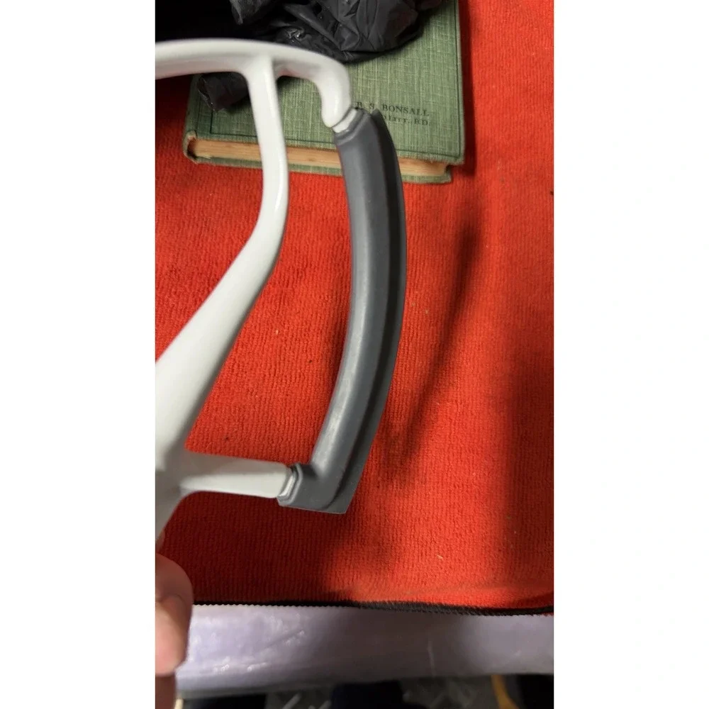 Stand Mixer Flat Beater‎ Paddle Attachment White Gray Used